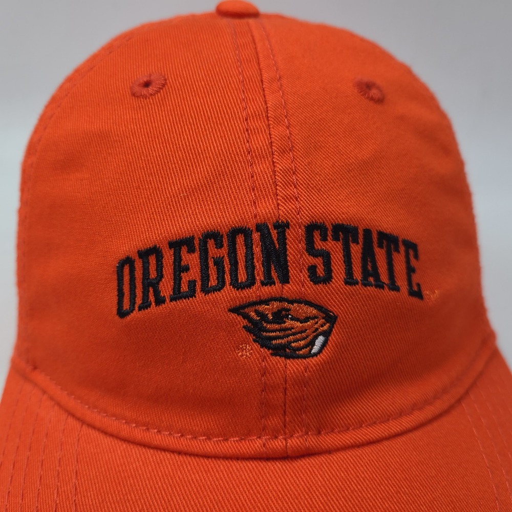 Oregon State Beavers Hat Strapback Legacy Orange Black NCAA University OSU Men - Picture 4 of 12